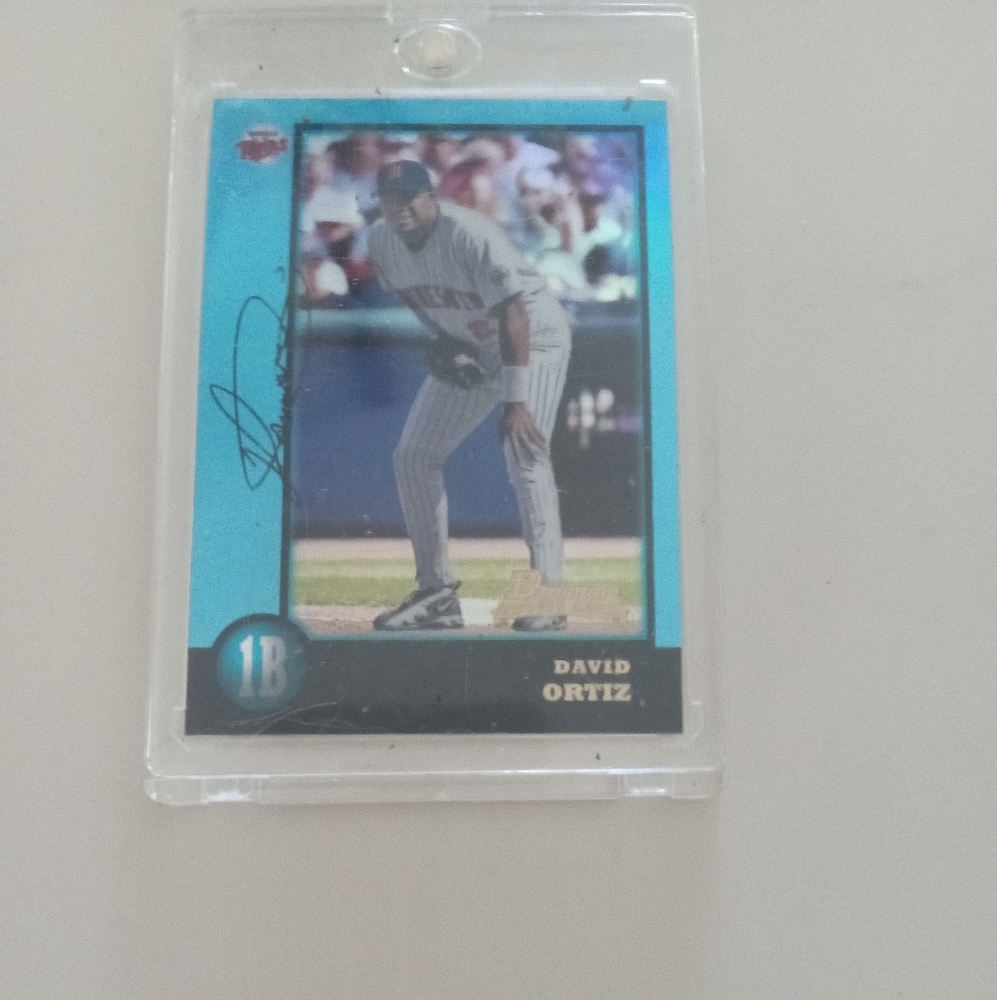 David Ortiz baseball card